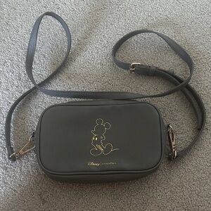 Pandora Gray Crossbody Bag with Mickey Design